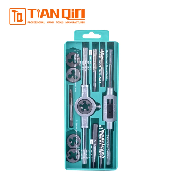 12pcs Tap And Die Set（(Enlarged Support Frame)）