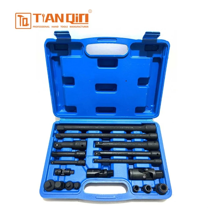 18 PCS Phosphated Extension Bar Socket Set