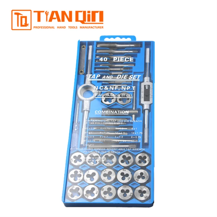 40pcs Tap And Die Set（(Enlarged Support Frame)）