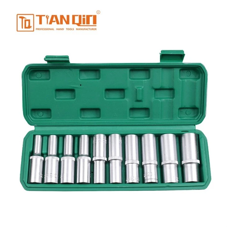 73005-10PCS Chrome Plated Socket Wrench Set (Mirror Finish) factory